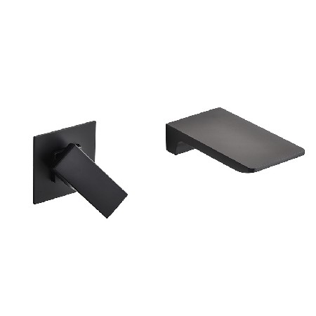 Manufacturer&s direct supply concealed basin faucet waterfall wall mounted bathroom basin hot and cold concealed faucet