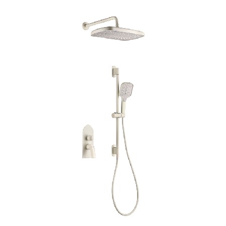 Pre embedded concealed shower set, hotel and homestay bathroom, wall mounted pressurized shower, embedded shower set