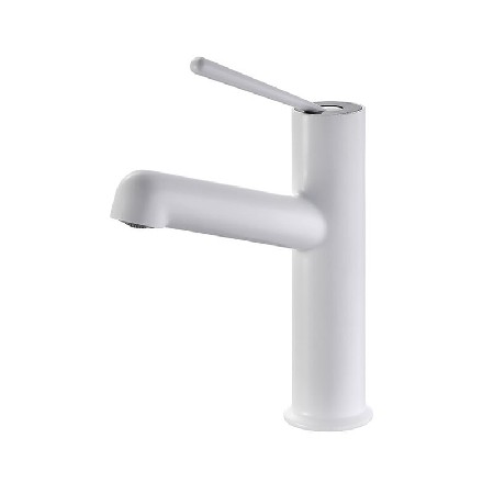 Short style hot and cold basin faucet, all copper wall mounted single hole seated hot and cold faucet, concealed basin faucet wholesale
