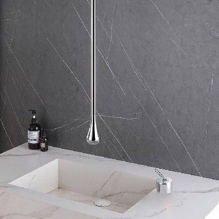 Creative Hotel Homestay Ceiling mounted Invisible Faucet Concealed Water Drop Basin Washbasin Hot and Cold Single hole Faucet