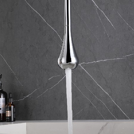 Creative Hotel Homestay Ceiling mounted Invisible Faucet Concealed Water Drop Basin Washbasin Hot and Cold Single hole Faucet