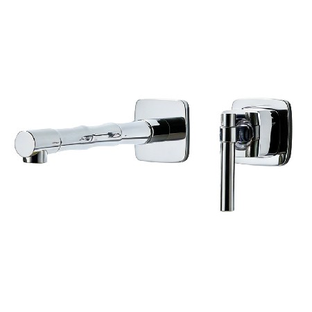 Bamboo basin faucet, bathroom washbasin hot and cold faucet, bathroom basin, household washbasin hot and cold faucet