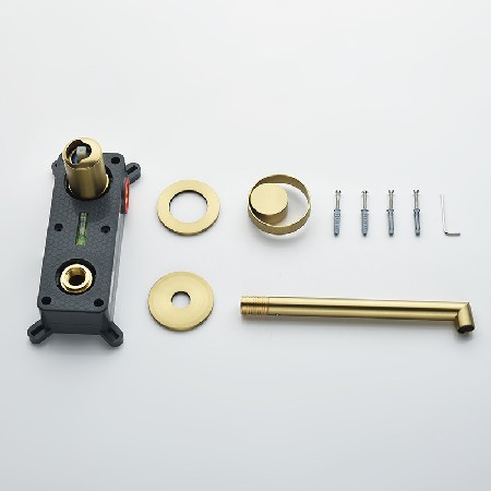 Wall mounted basin hot and cold faucets, bathroom washbasins, bathroom balconies, universal faucets for washbasins
