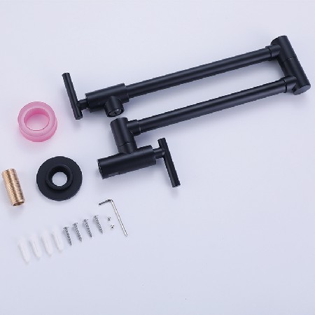 Wall mounted kitchen sink faucet, modern and simple household basin faucet, kitchen sink faucet, dish washing board, basin faucet wholesale