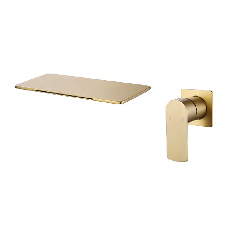 Home washbasin, basin faucet, hot and cold dual control, ins wind, homestay hotel waterfall, wall basin faucet