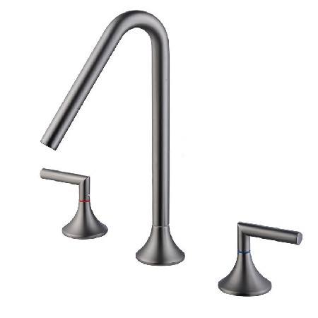 Hot and cold basin faucet, household bathroom basin faucet, hot and cold dual control bathroom sink, splash proof faucet