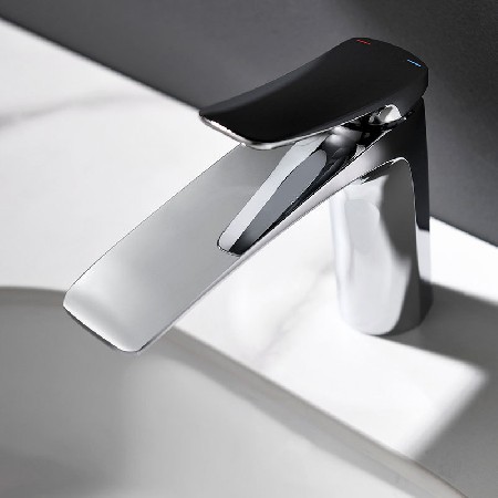 Nordic minimalist basin faucet, bathroom washbasin, household hot and cold basin faucet, hotel hot and cold faucet