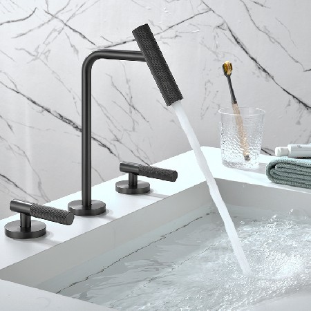 Bathroom basin faucet with dual control of hot and cold, bathroom washbasin and sink, household hotel engineering universal faucet